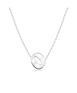 Alphabet Silver Necklace o SPE-5581